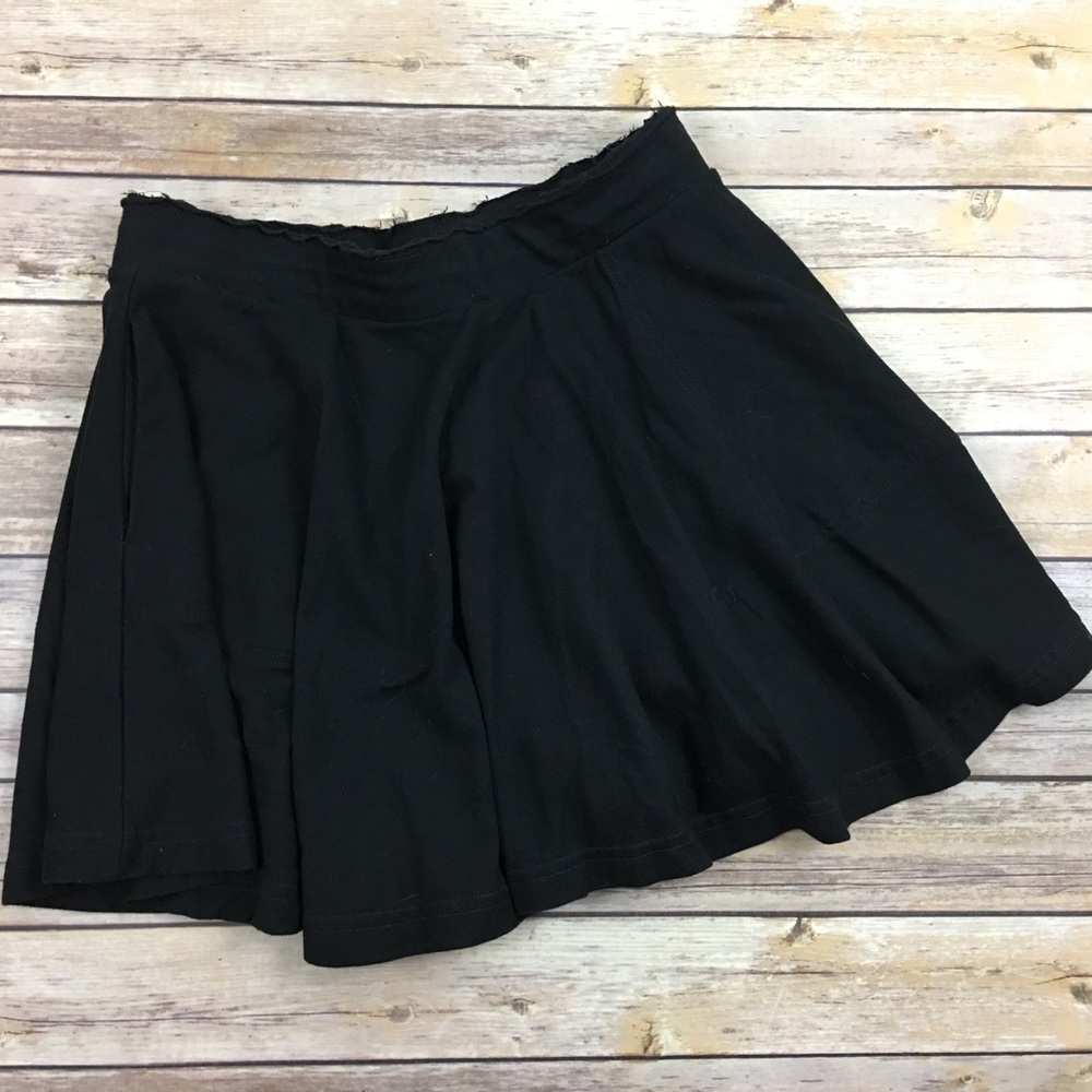 We The Free black circle skirt